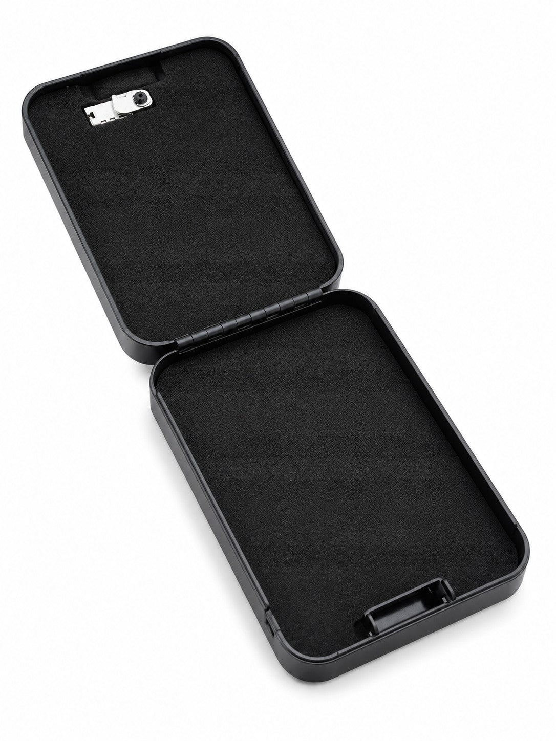 Portable Steel Pistol Safe Box with 3-Digit Combination Lock and Security Cable