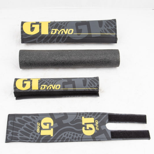 GT Black and Yellow Pad Set - Durable Protective Pads