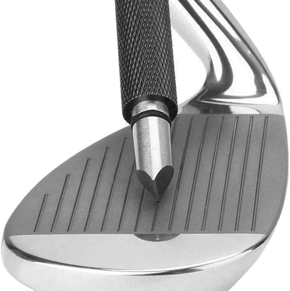 Portable Golf Club Groove Sharpener Tungsten Steel Tool for Clubs