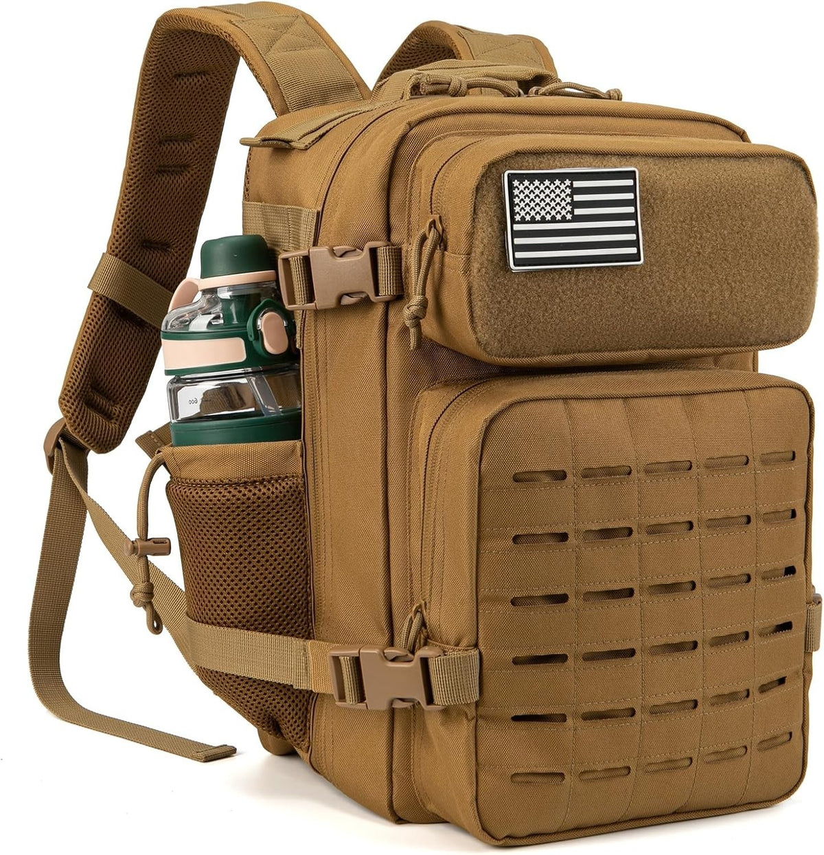 Military Tactical Backpack 25L Molle Daypack Bug Out Bag for Men