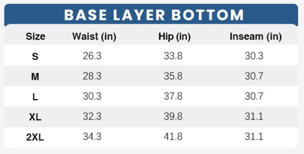 Men's Merino Wool Base Layer Pants - Thermal Long Johns for Winter