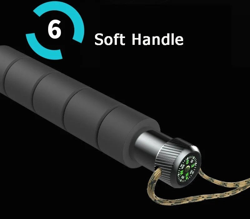 Ultralight Aluminum Trekking Poles for Hiking and Walking Support