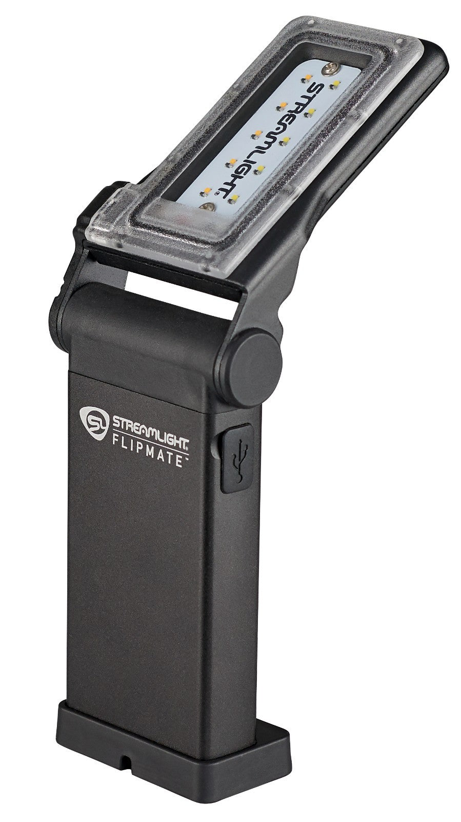 Rechargeable Worklight Flashlight with Magnetic Base and USB Power