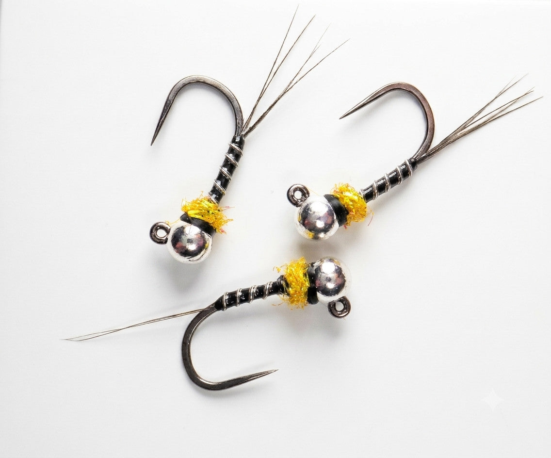 Fly Fishing Nymphs Czech Jigs - Heavy Sinking Tungsten Flies #14