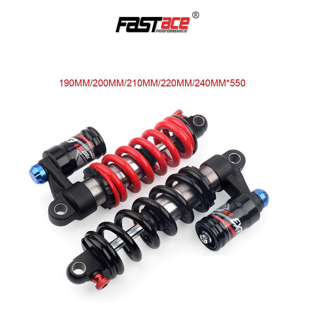 Downhill Bicycle Rear Shock Absorber Coil Spring with Rebound & Compression Adjustment