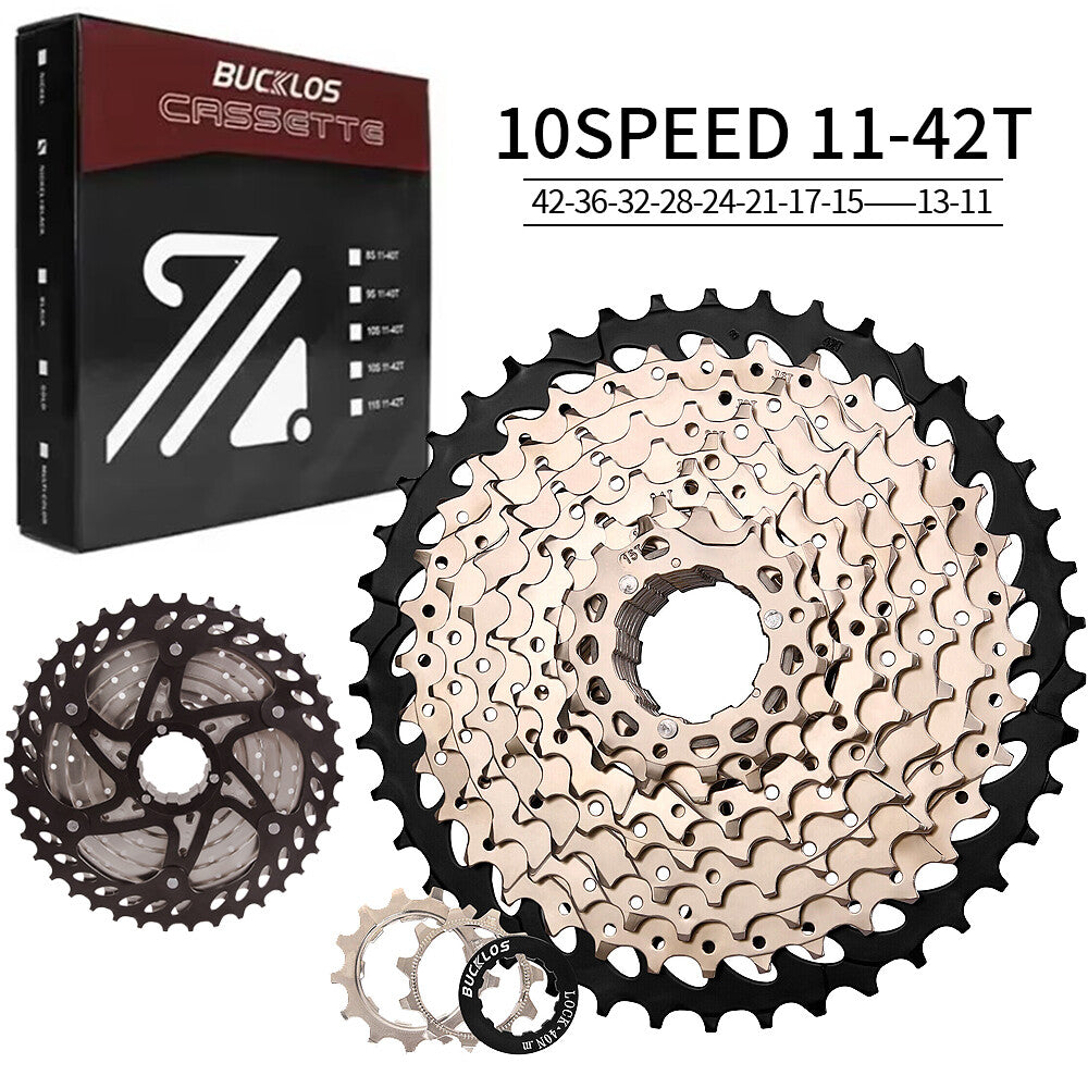 Bike Cassette and Chain Set for Shimano SRAM 8-12 Speed, 11-52T