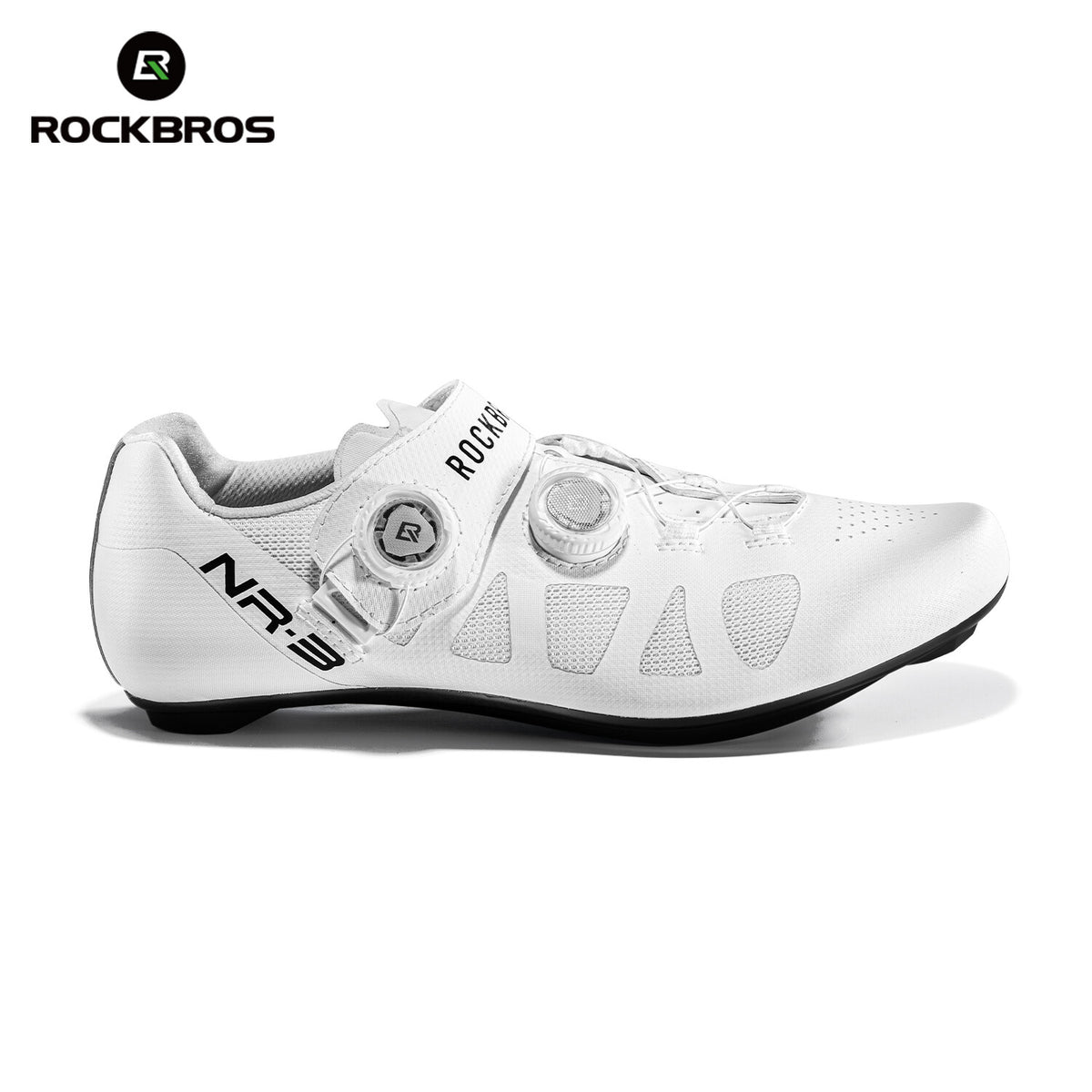 Road Cycling Shoes Carbon Fiber Compatible with SPD-SL & KEO Cleats - Lightweight