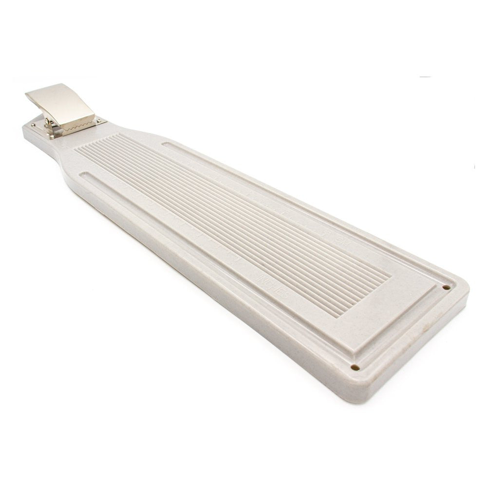 Rust-Resistant Fish Fillet Board with Stainless Steel Clip & Built-in Ruler
