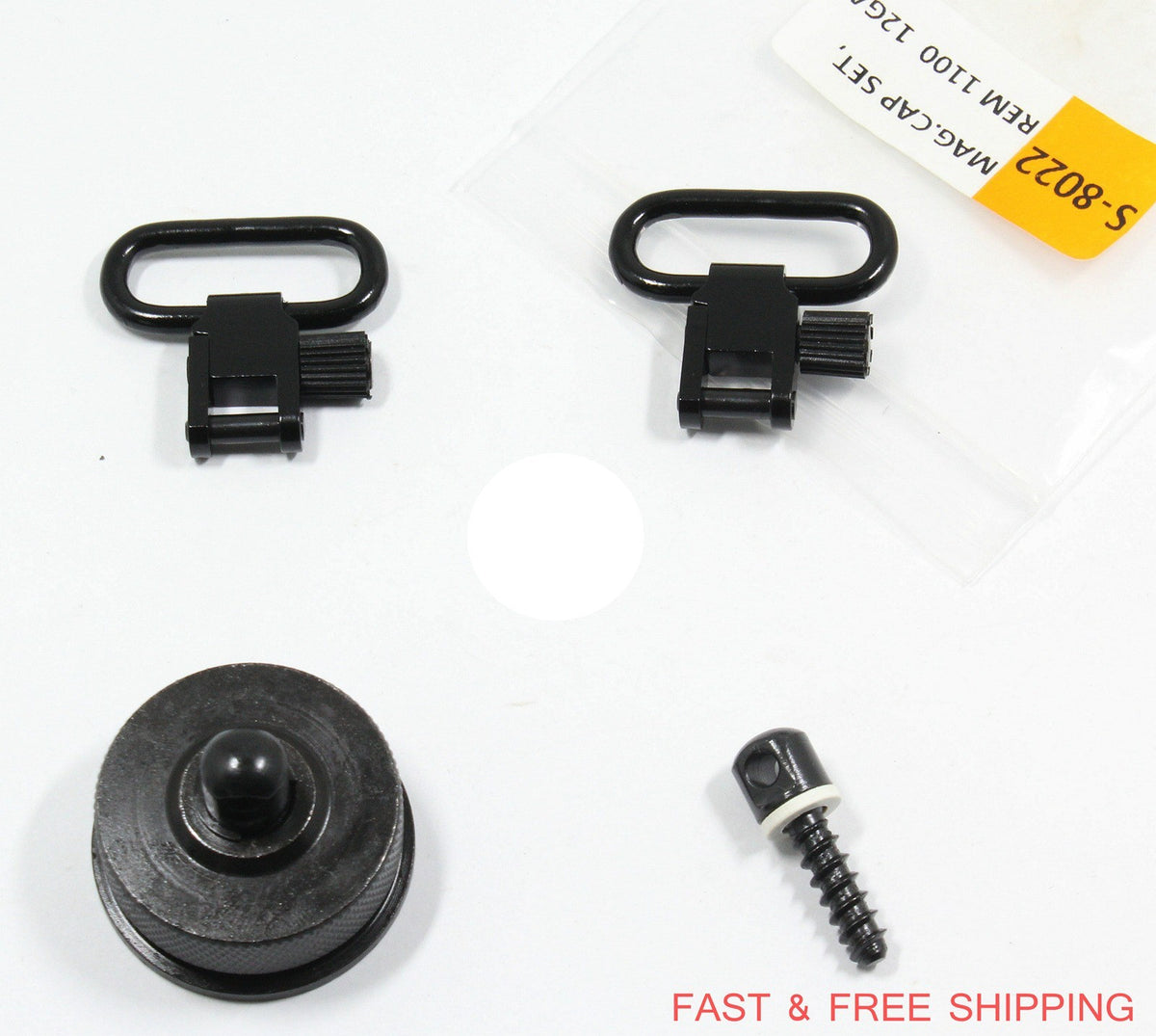 Remington 1100 Shotgun Sling Mount Kit with Magazine Cap & Swivels 12 Gauge