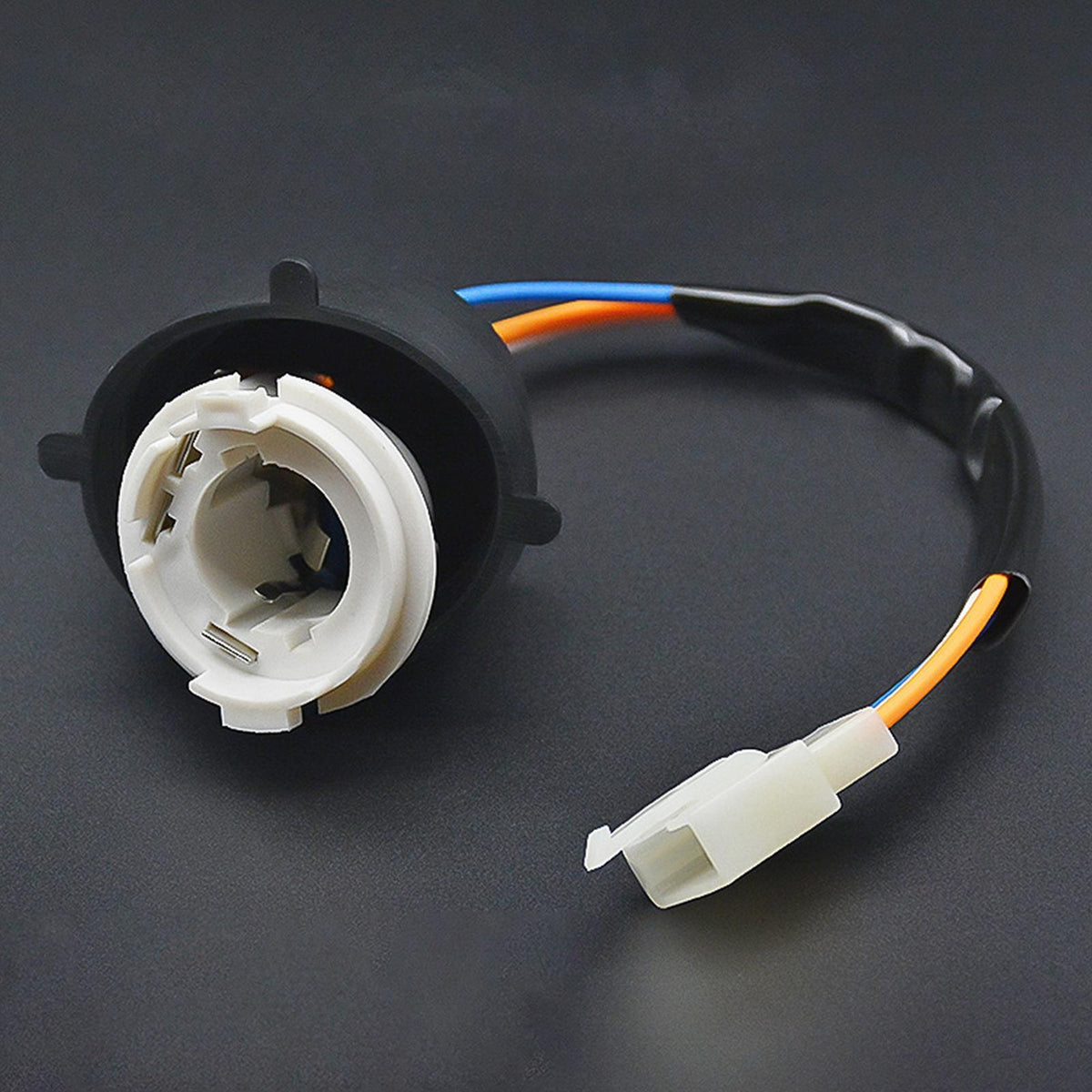 Multi-Purpose LED Headlight Bulb Socket Adapter for Scooter