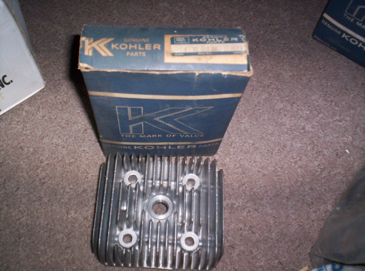 Vintage Snowmobile Engine Cylinder Head for Kohler K309-01 - New OEM Part