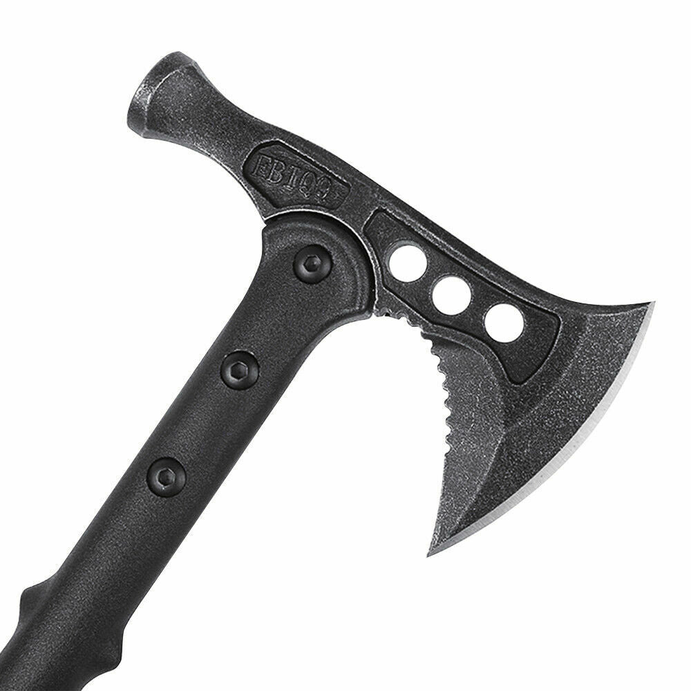 16-Inch Tactical Survival Hatchet with Sheath - Camping & Emergency Tool