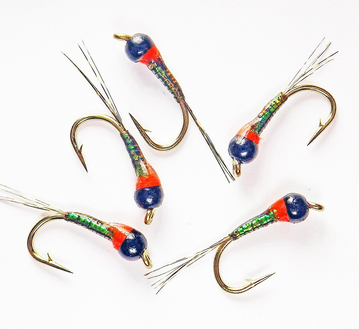Premium Tungsten Nymphs Fly Fishing Flies for Trout - Multiple Hook Sizes