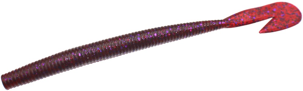 Fishing Soft Plastic Worms 6 Inch, 15 Pack - Salt-Impregnated Bait for Bass
