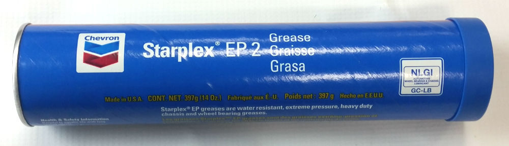 14 Oz Lithium Complex Grease Tube - High-Temperature Water & Oxidation Resistant