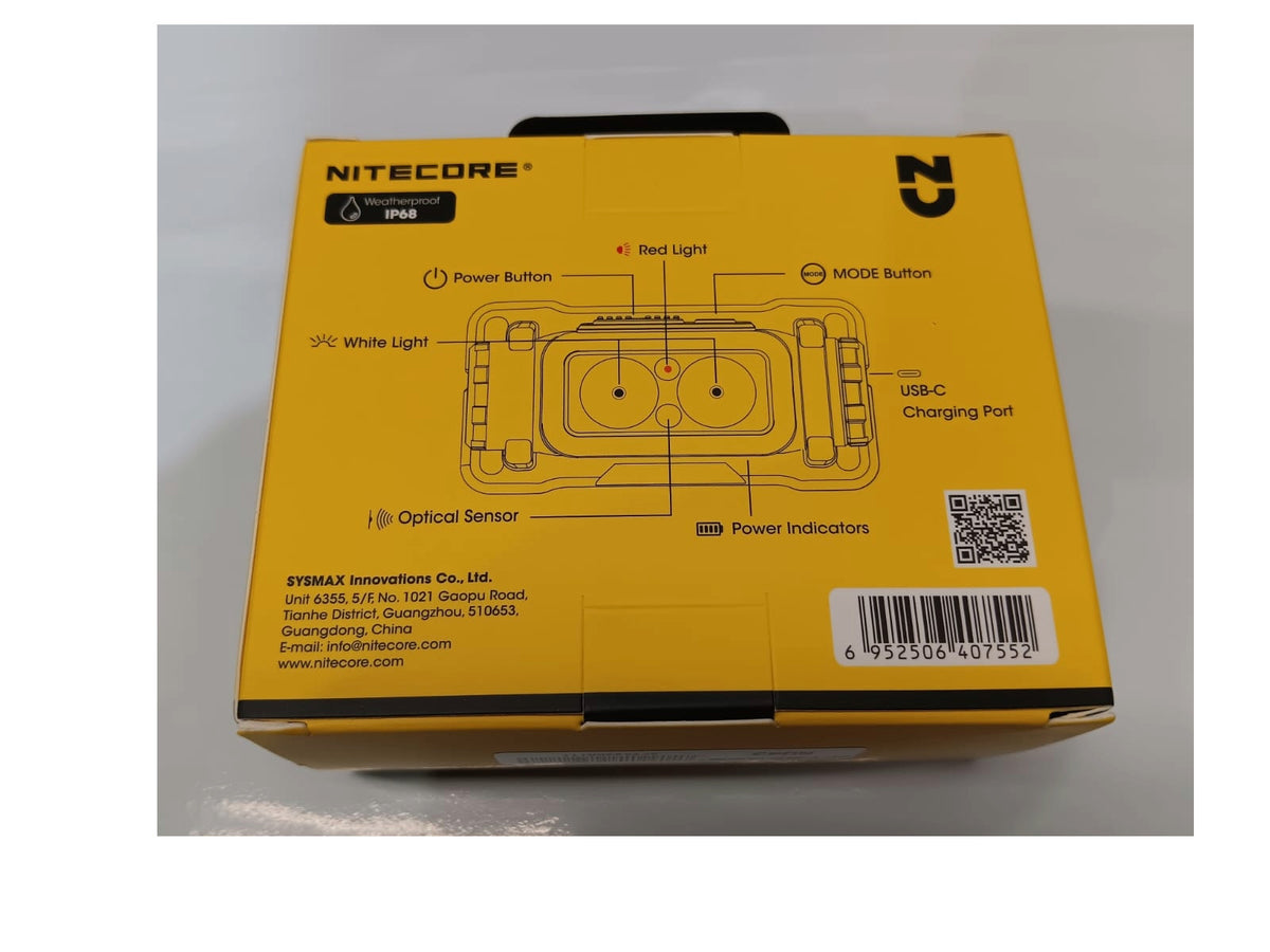 NITECORE NU43 1400 Lumens Rechargeable Headlamp Waterproof Lightweight USB-C
