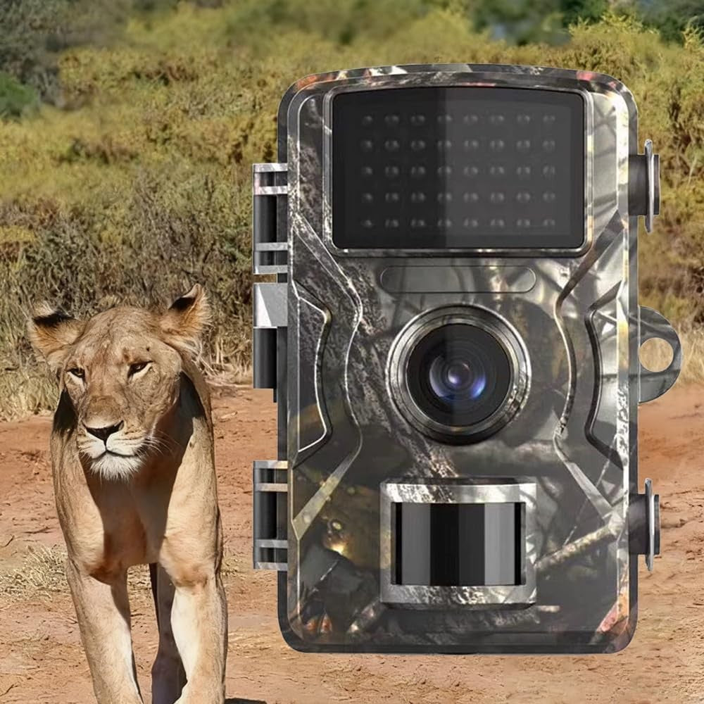Wildlife Trail Camera 1080P Night Vision Waterproof Motion Sensor