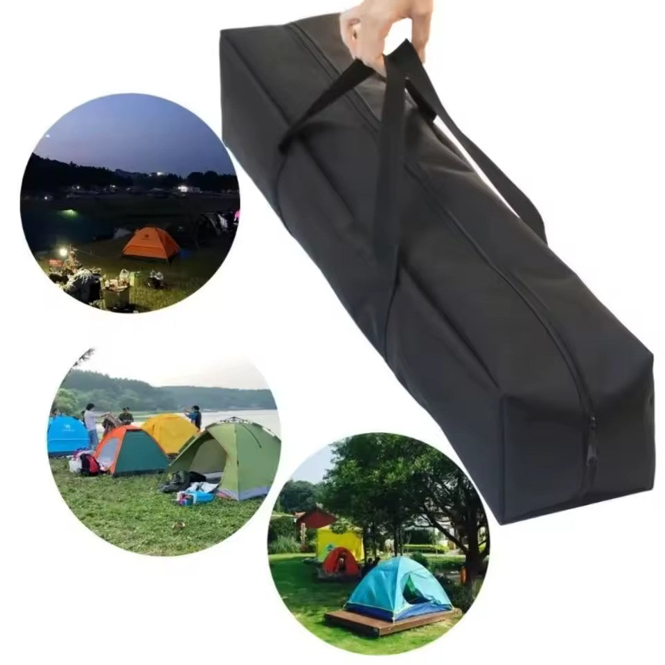 Waterproof Canvas Canopy Pole Storage Bag for Camping & Travel