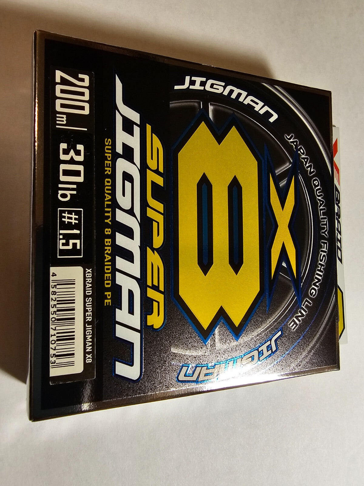 Braided PE Line for Fishing - Super Jigman X8 - Multiple Lengths & Strengths