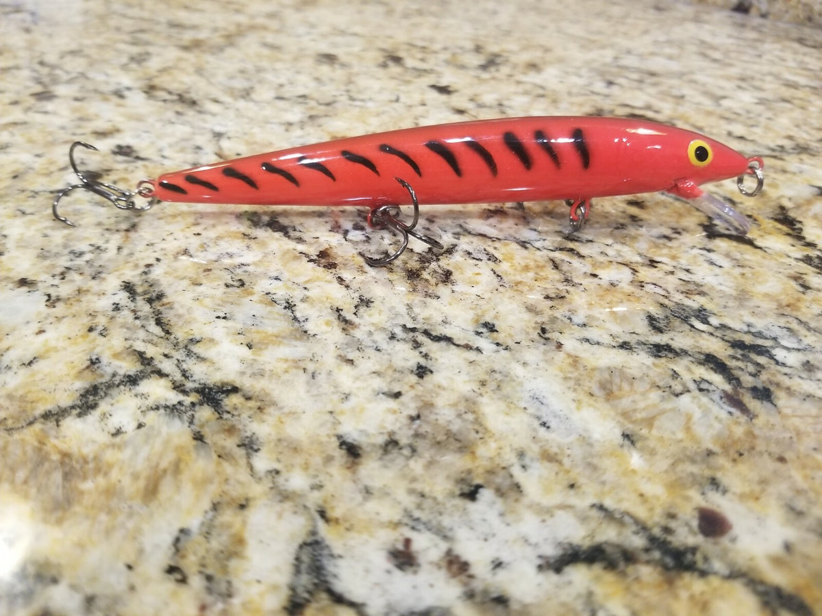 Custom Painted Rapala Suspending Husky Jerkbait HJ-14 Fishing Lure