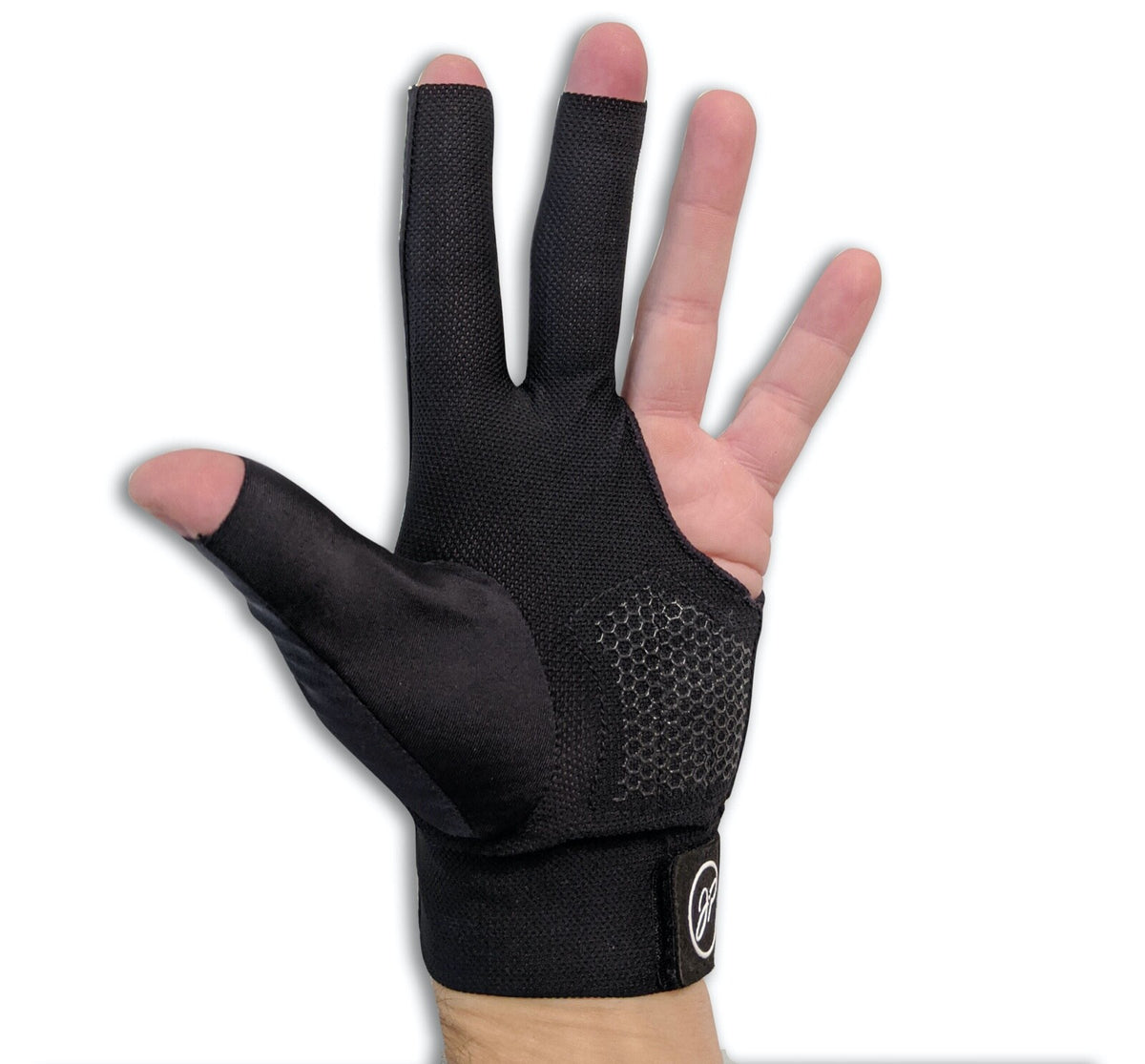 Pechauer Right Hand XL Billiard Gloves - Black