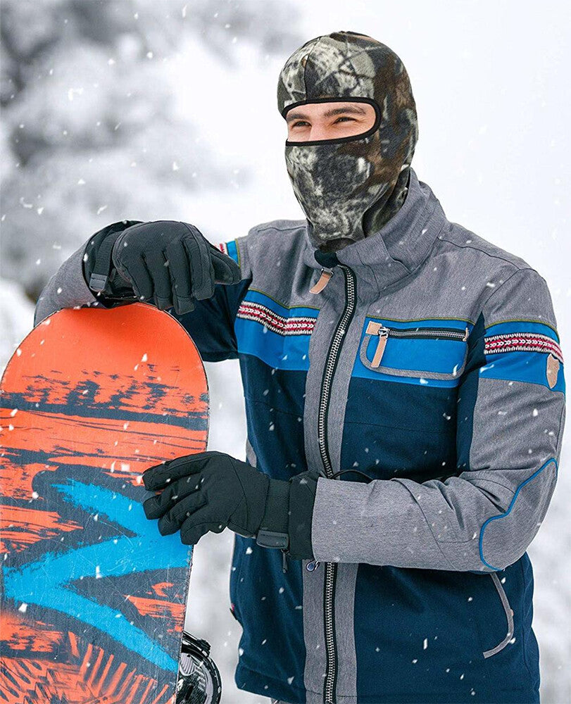 Winter Full Face Balaclava Mask for Ski Cycling Hunting Windproof Fleece