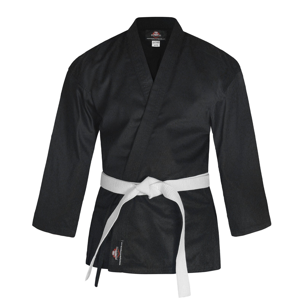 Martial Arts Karate Gi Uniform with White Belt for Adults - Durable Cotton Training Suit