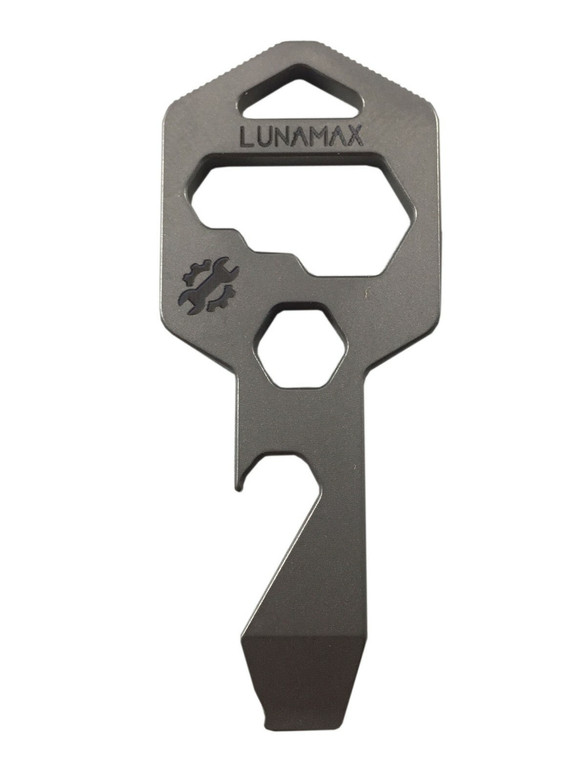 Titanium 8-in-1 Keychain Multi-Tool with Bottle Opener & Wrench