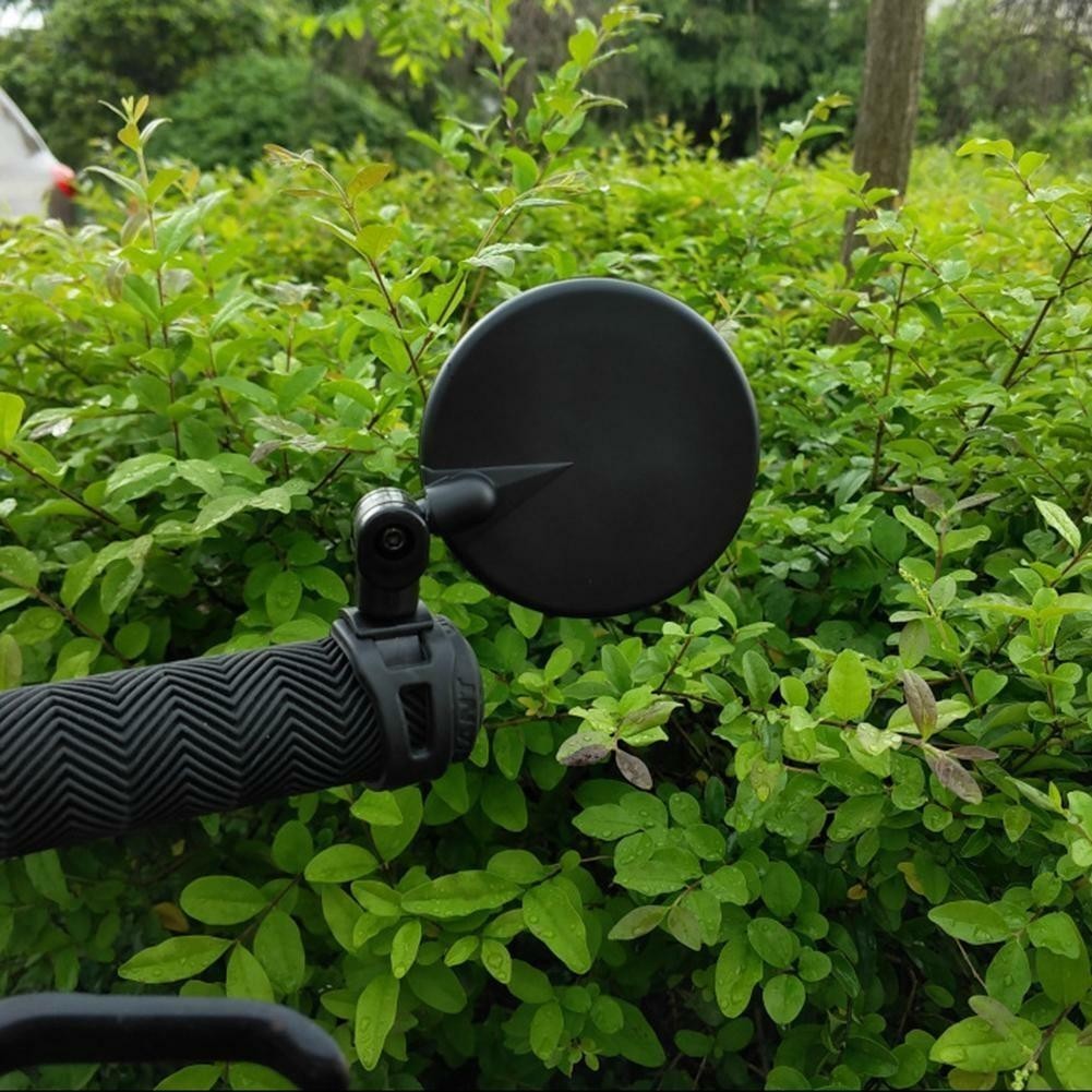 Adjustable Bicycle Handlebar Mirror - 360° Rotatable Wide Angle Rearview