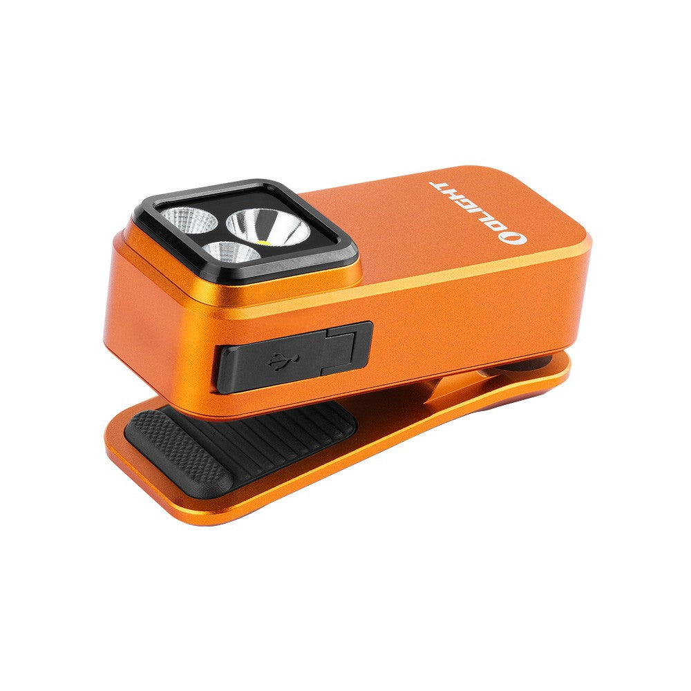 Rechargeable LED Headlamp with Multi-Mode Clipping & Magnetic Mount