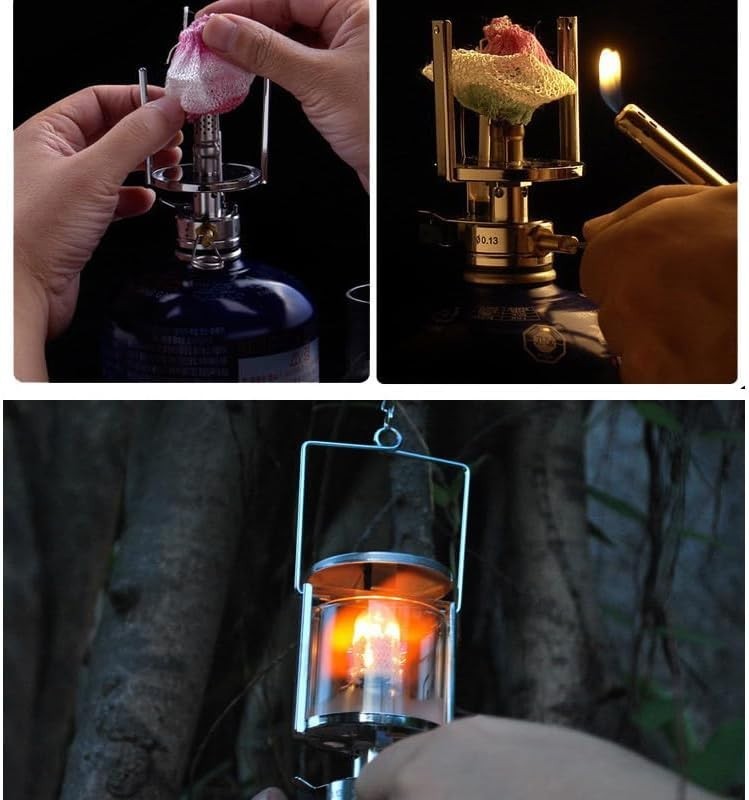 20-Pack Propane Lantern Mantles for Gas Lamps and Outdoor Camping