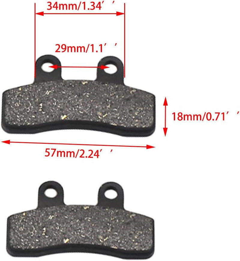 190mm Hydraulic Disc Brake Rotor with Caliper & Master Cylinder for ATV Dirt Bike