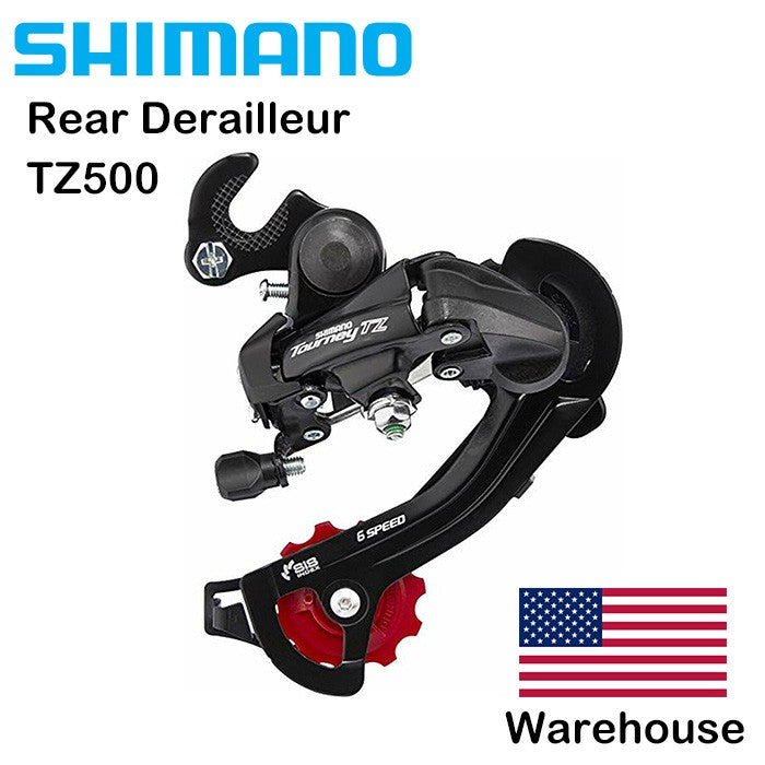 Shimano Tourney RD-TZ500 6/7 Speed Rear Derailleur - Direct Mount, Medium Cage