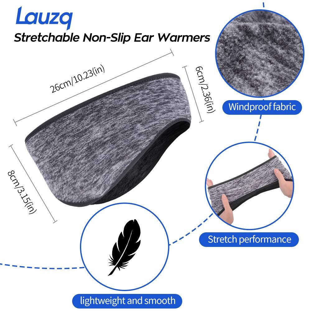 Winter Ear Warmer Headband for Women Men Fleece Ski Ear Muffs Sports