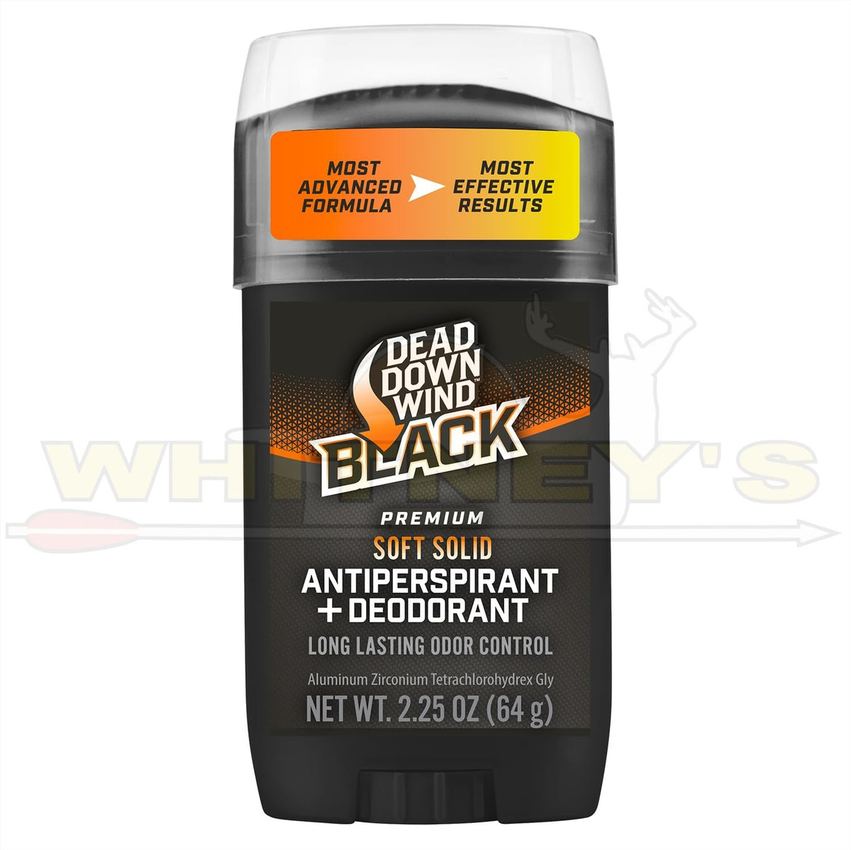 Dead Down Wind Black Premium Solid Deodorant - 2.75oz Odor & Scent Control