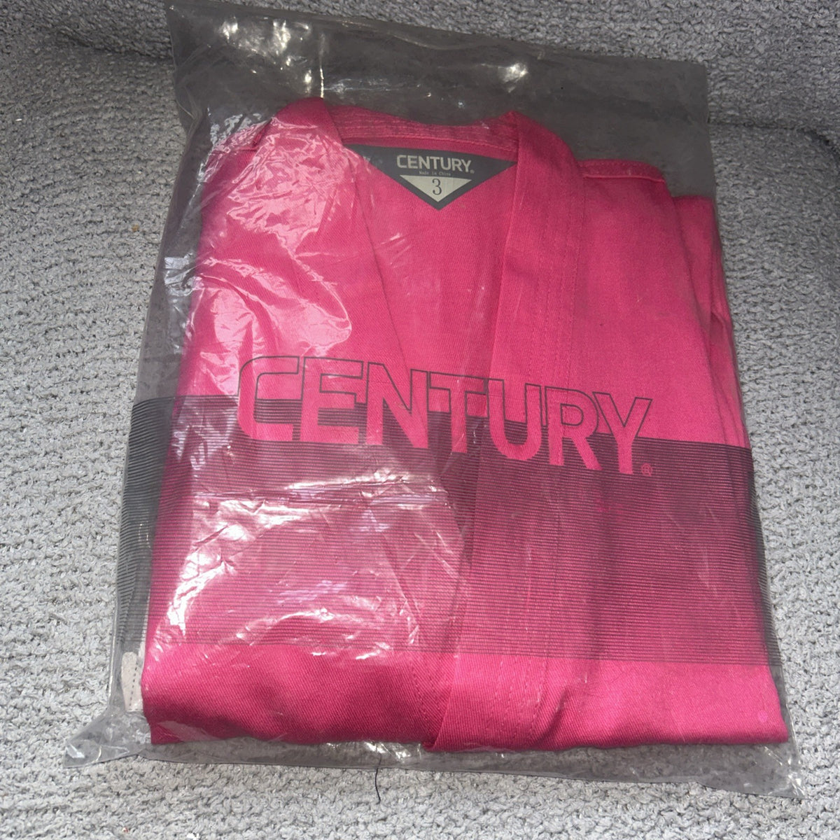 Lightweight Martial Arts Uniform Size 3 Pink with Belt for Students