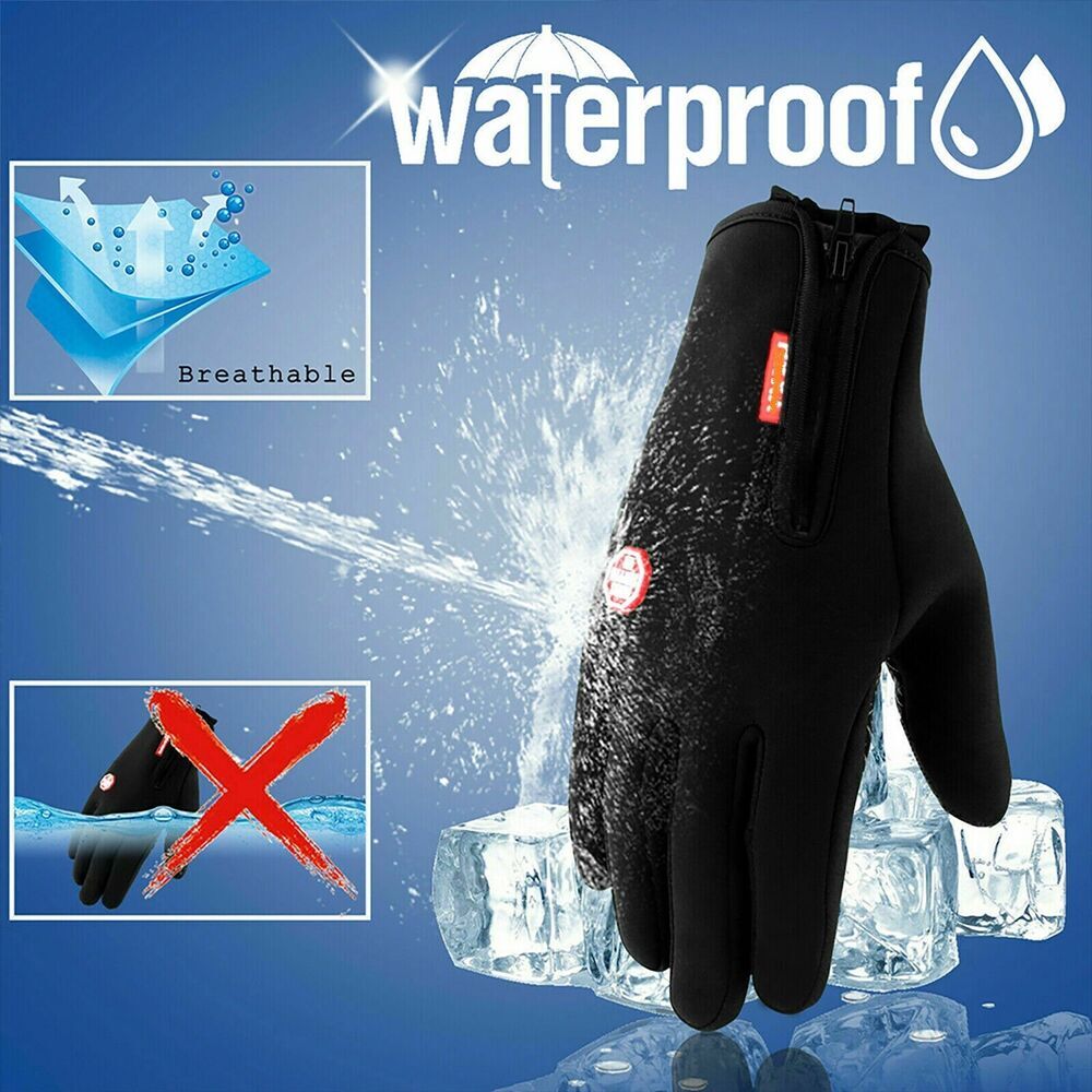 Winter Touchscreen Gloves Waterproof Windproof Thermal Ski Gloves for Men Women