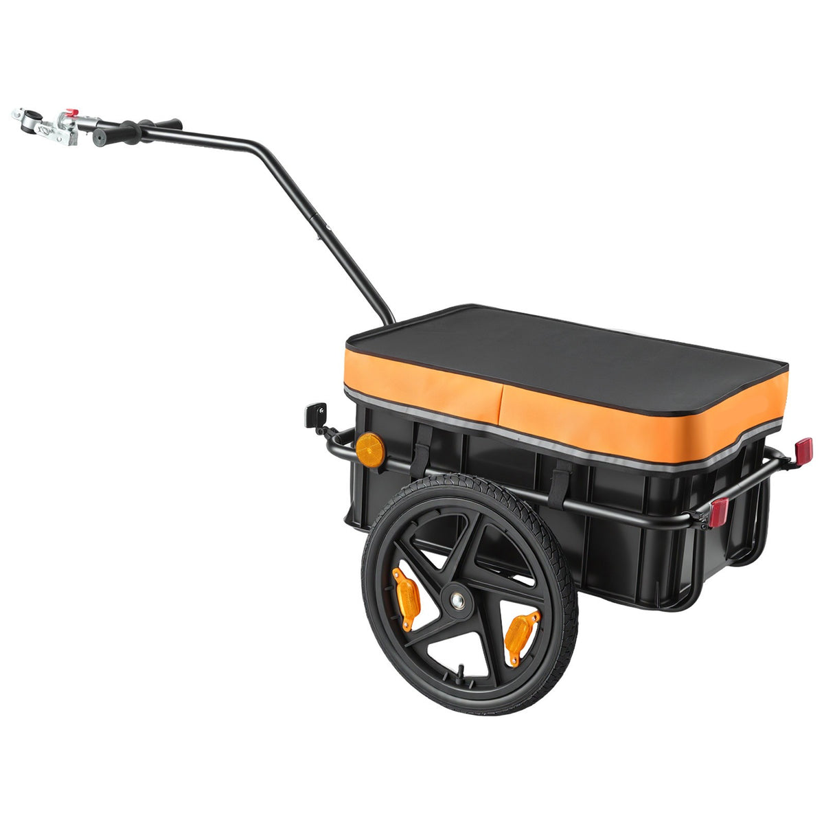 Bike Cargo Trailer 88 lbs 2-in-1 Bicycle Wagon for 22-28 inch Wheels