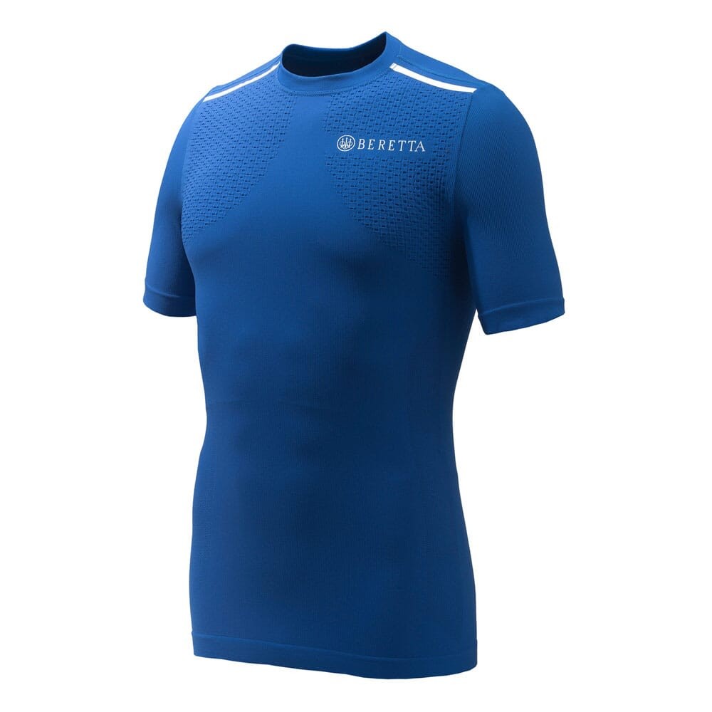Beretta Seamless SS Underwear Shirt – Defense Personnel Blue IM181T1958058R