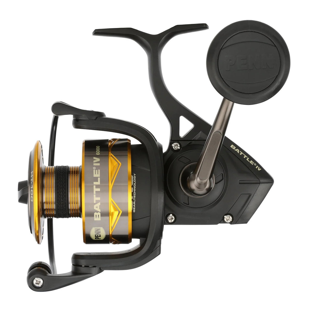 Saltwater Spinning Reel 6000 Series - Heavy Duty, Waterproof, 25lb Max Drag