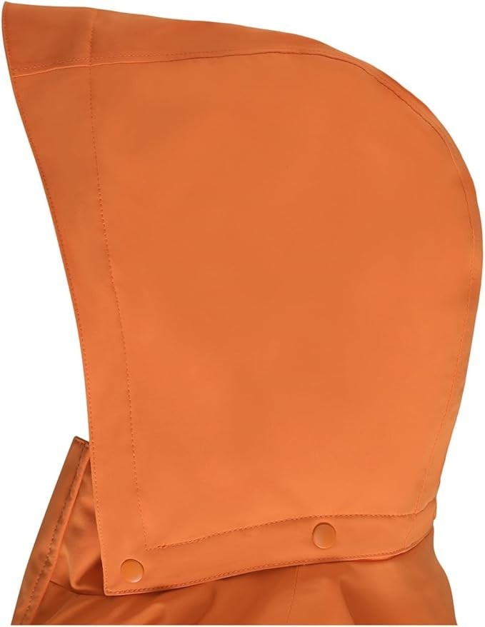 Kids Snow Suit Waterproof Winter Outerwear Size 6 Orange & Black