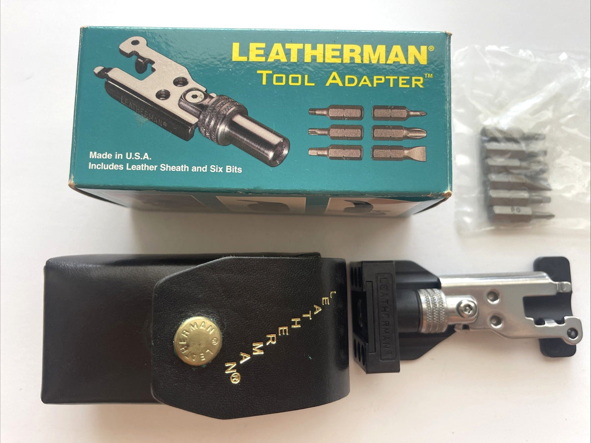 Leatherman Tool Adapter with 6 Bits - USA Retired Model