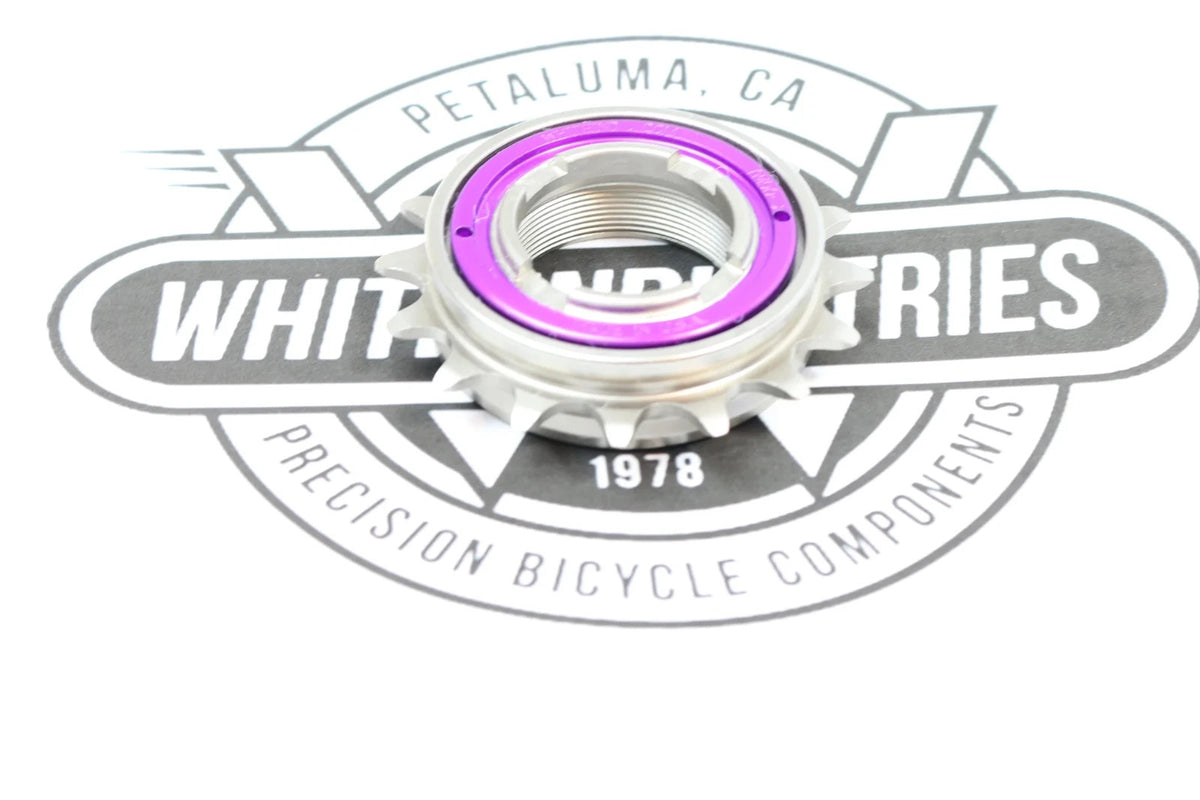 White Industries ENO Freewheel 16T Sealed Bearing Bicycle Freewheel - Black, Red, Gold, Purple