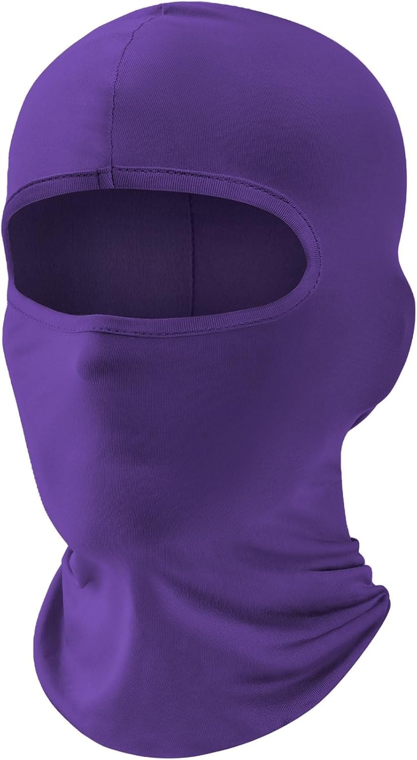 Unisex Breathable Ski Face Mask with UV Protection - Multiple Colors