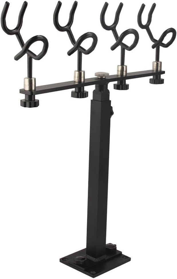 Fishing Rod Holder Rack for Trolling & Catfish - Holds Up to 4 Rods