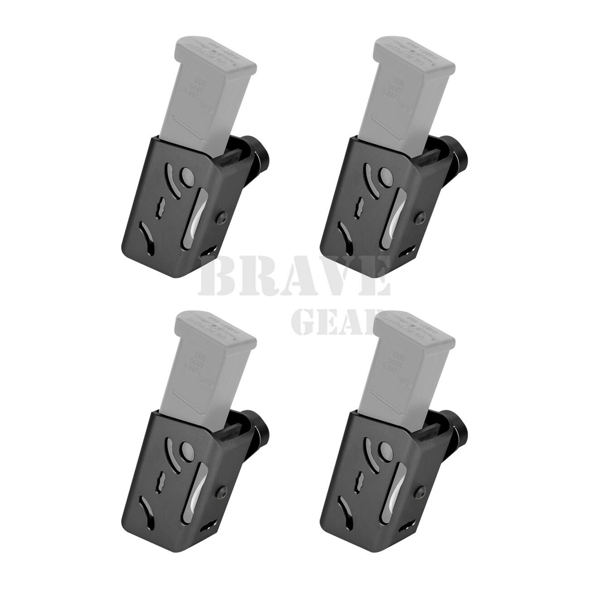 Competition Pistol Magazine Pouch Aluminum Adjustable Ambidextrous Speed Load