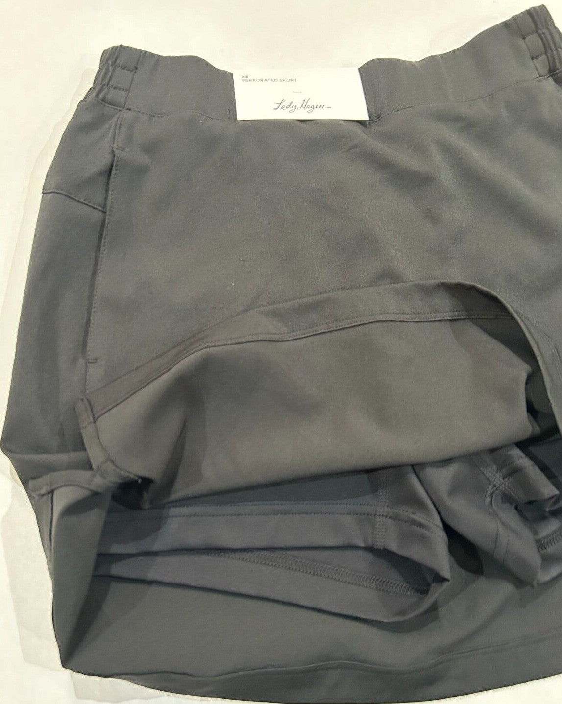 Women's 16-Inch Perforated Golf Skort for Pickleball Tennis & Hiking
