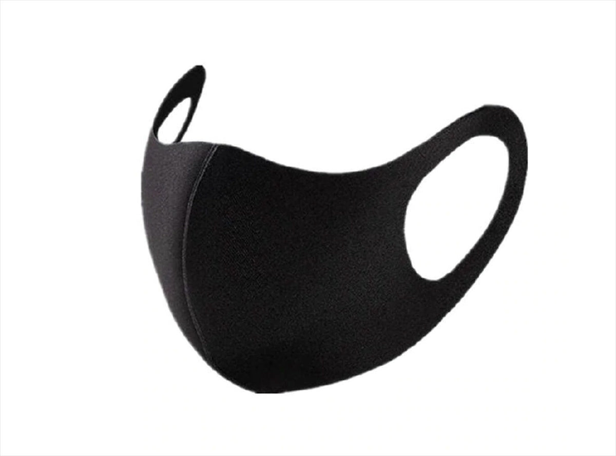 Reusable Washable Face Mask Pack of 3 - Soft Polyester Blend for Comfort & Safety