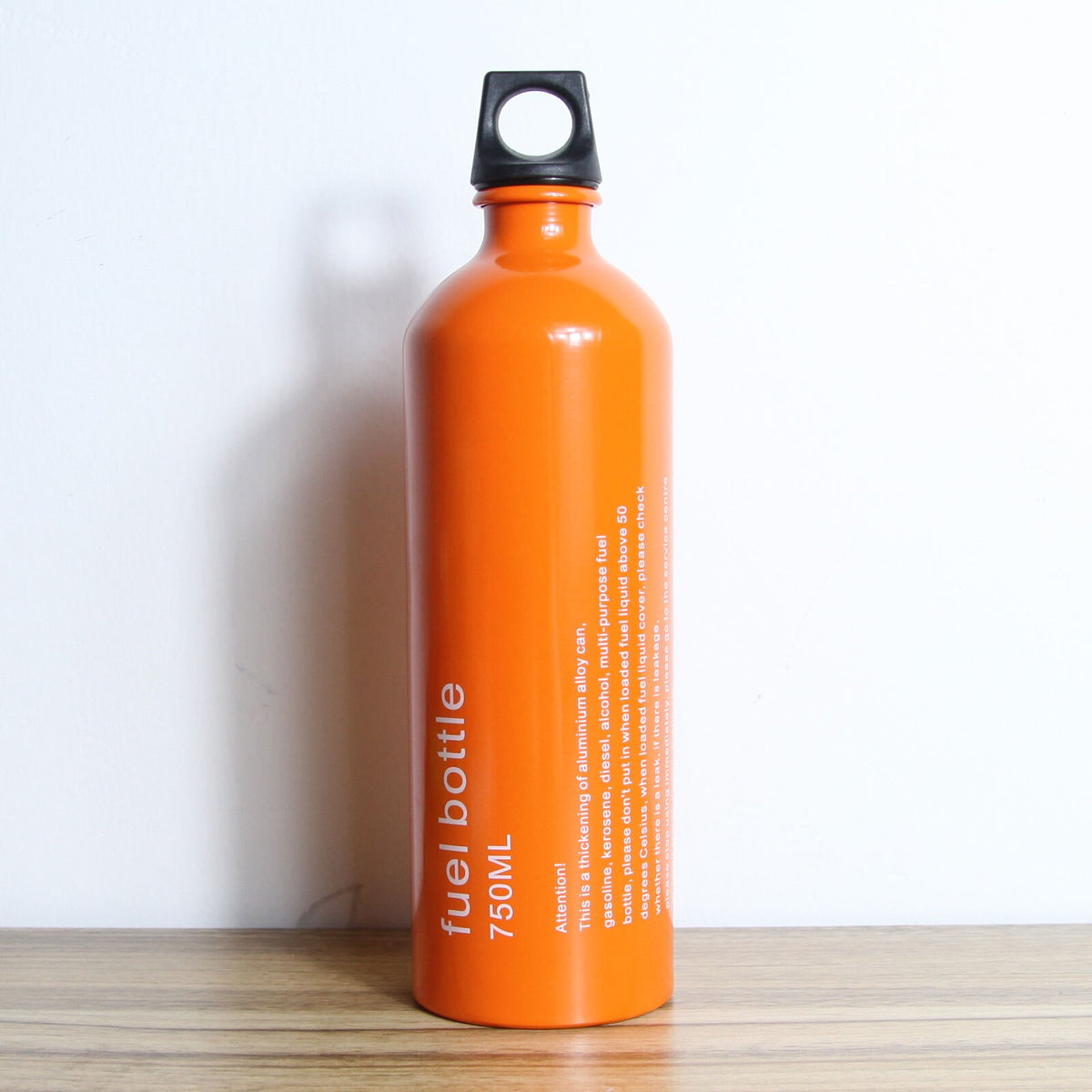 750ml Outdoor Portable Fuel Tank Reserve Can for Gasoline & Oil