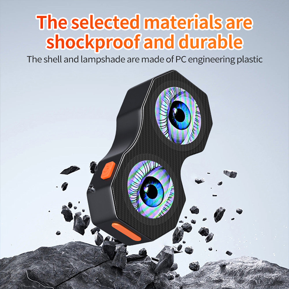 LED Devil Eye Light for Motorcycle Bike App Control Waterproof Decor